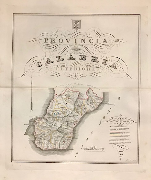 De Sanctis Gabriello Provincia di Calabria ulteriore I 1856 Napoli 